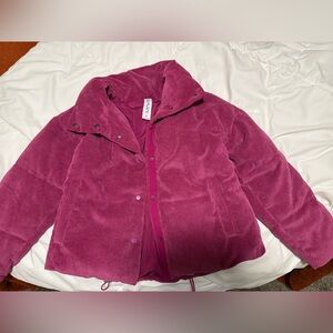FP Movement by Free People Pink Corduroy Jacket